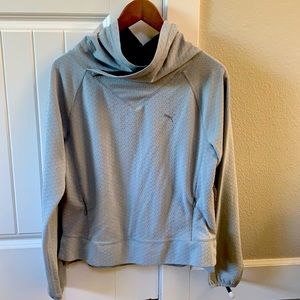 Puma jacket in light blue, size M